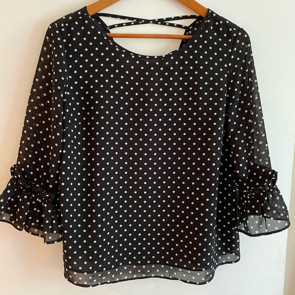 Polka dot blouse - Picture 1 of 1